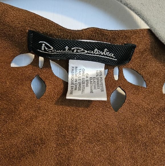 Faux suade shawl - Picture 4 of 4